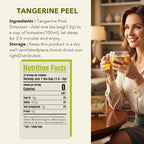 Soilmount - Tangerine Peel Tea - |Chen Pi| - Pure Herbal Tea - Natural, Organic, Non-GMO, Clean Ingredients, Caffeine Free (18 Tea Bags, Box 1)