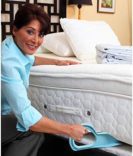 2 Pack-The Original Bed Made EZ Made in USA Mattress Lifter Tool Helps Lift and Hold The Mattress
