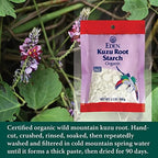 Eden Organic Wild Kuzu Root Starch, Kudzu Powder, Thickener, Macrobiotics, Gluten Free, 3.5 Oz