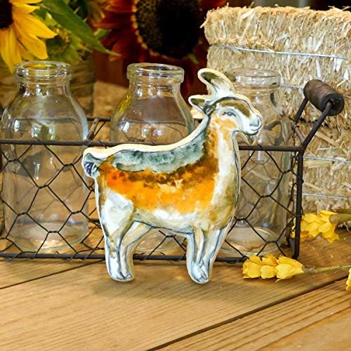 Goat Farm Animal Cookie Cutter, Premium Food-Grade Stainless Steel, Dishwasher Safe