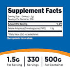 Nutricost Betaine Anhydrous Trimethylglycine (TMG) Powder 500 Grams