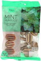 Mint Humbugs | Classic Striped Sweets with a toffee centre | 225g (pack of 3)