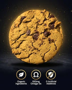 Cael's Cookie™ Chocolate Chip — Soft-Baked Protein Cookie, 10g Plant-Based Protein, 550mg Omega-3 DHA, Organic Kamut® Flour, No Refined Sugar, Dairy-Free, Soy-Free, Non-GMO (6 Cookies Per Box)