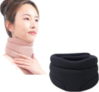 Cervicorrect Neck Brace, Healthy Lab Co Neck Brace,Neck Brace for Sleeping Soft Foam,Neck Support Brace for Pressure Relief (Black,One Size)