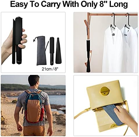 TriPro Shoe Horn Long Handle -15"-37" Telescopic Metal Shoe Horn Adjustable Length, Aluminum Alloy, Portable Long Handled Shoe Horn, Shoe Horn Long Handle For Seniors Men Women Kids