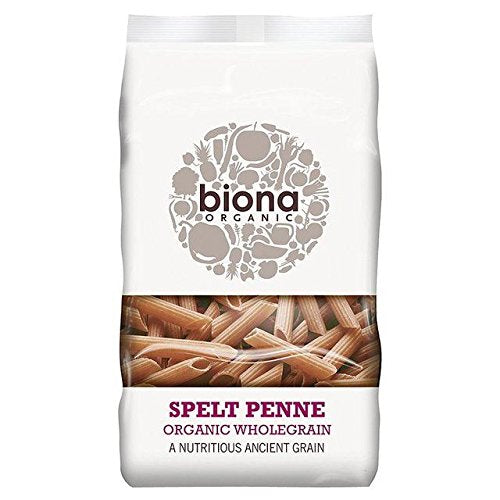 Biona Organic Wholegrain Spelt Penne - 500g (1.1lbs)