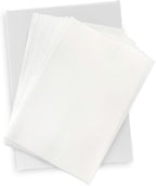 25pcs Edible Wafer Paper A4 Size, 8.5" x 11" Food Grade Wafer Sheets, Edible Paper for Cakes Printable, Rice Starch Sheets for Candy & Decoration (0.3mm)