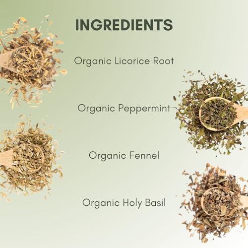 Organic Herbal Comfort Loose Leaf Tea - 2oz Bag (Approx. 30 Servings) | Full Leaf Tea Co.