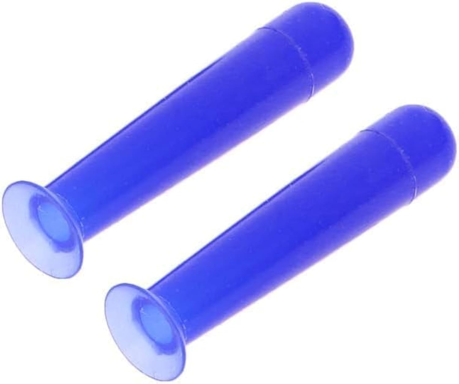 2Pcs Blue Handy Silicone Soft Contact Lenses Small Suction Cups Stick,RGP Inserter Remover Cases,Applies Contacts Safely and Hygienically,Contact Lens Remover,Contact Lens Cases Accessories