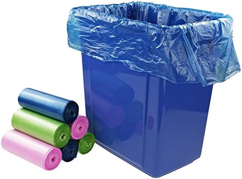 10 Gallon Kitchen Trash Bags, 120 Counts/ 6 Rolls