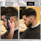 Blend Friend Fade Comb Set Black Professional Barber Combs for Men & Boys, Self Haircutting Tools for Fading & Blending, Salon or Home Use (Black 1PC)