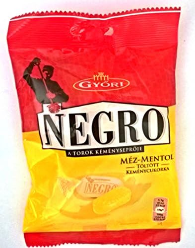 Hungarian Negro Honey Flavor Hard Candy Throat Sweeper 79g / 2.79oz
