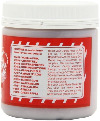 Gold Medal Flossine Can, Cherry Red, 1 Pound