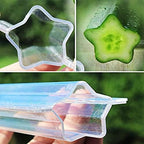 2 Pcs Vegetable Growing Molds, Heart-Shaped Fruit Growth Molds Cucumber MoldFruit Shaping MoldsFruit GrowingMolds Shaping Tool for Garden Yard