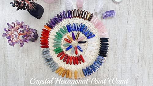 ZHIYUXI Tigers Eye Crystal Healing Crystals Tiger Eye Stone Gemstone Tumbled Polished Energy Reiki Healing Stone Wholesale Crystal Wands Decor Gifts 10 Pcs