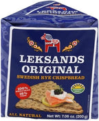 Leksands Original Swedish Rye Crispbread - Wedge, 7.06-Ounce Packages (Pack of 12)