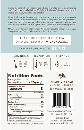 Cacao Tea, Loose 4 oz