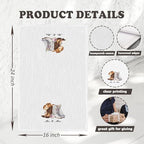 Chicimln Western Wedding Kitchen Towels, Mr and Mrs Wedding Gifts Decorative Hand Towels for Bathroom, Cowboy Cowgirl Gifts Dish Tea Towel Drying Cloth for Kitchen Decor, 16x24 Inch