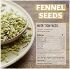 Eastanbul Fennel Seed, 14.1oz, Loose Fennel Tea, Hinoja Hierba, Ayurvedic & Culinary Seeds for Cooking & Herbal Teas, Natural, Whole, Suitable to Obtain Ground, Vegan, Gluten Free, Non GMO
