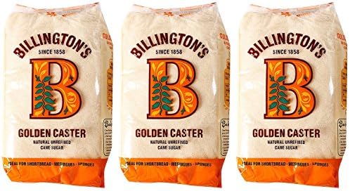 (3 Pack) - Billingtons - Org Golden Caster Sugar | 500g | 3 Pack Bundle