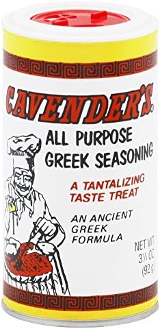 Cavender's All Purpose Greek Seasoning - 3.25 oz (pack of 3) Includes Cavenders Exclusive Recipe Insert!