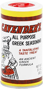 Cavender's All Purpose Greek Seasoning - 3.25 oz (pack of 3) Includes Cavenders Exclusive Recipe Insert!