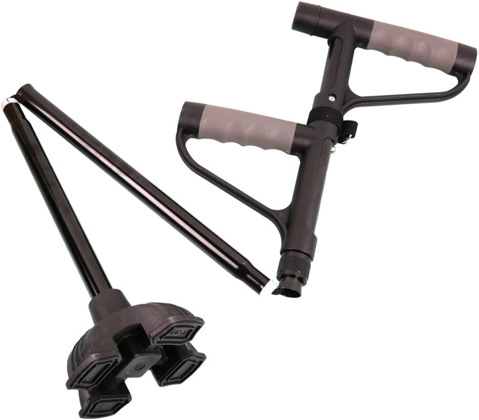 My Get Up & Go Cane - The Convenient Two-Handle Walking Cane For Mobility.