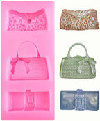 Handmade Bag Sugar Cake Chocolate Silicone Mould