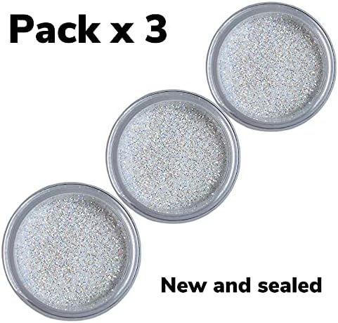 OH! SWEET ART - RAINBOW Disco Cake Pack x 3 units (15g in total) -5g each jar