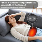 Heated Waist Belt,Heating Pad for Low Back and Belly, Women’s Cordless Heating Belt for Period Cramps - Rechargeable & Slim Design