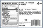 Yupik Milk Chocolate Covered Almonds, 2.2 lb (35.2 oz), Kosher, Whole Nuts, Almonds Dipped in Fine Milk Chocolate, Crunchy & Smooth, Chocolate Candy, Classic Sweet Snacks