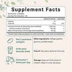 Evening Primrose Oil 1300mg Per Serving, 240 Softgels | Enhanced with 40mg Black Cohosh Extract, Cold Pressed – 10% Active GLA, Non-GMO, No Gluten, Easy to Swallow