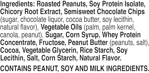 Nature Valley Breakfast Bars, Protein Granola Bars, Peanut Butter Dark Chocolate, Chewy, Gluten-Free, Individually Wrapped, On-the-Go, No Artificial Flavors or High Fructose Corn Syrup, 15-Count Box