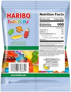 Haribo Gummi Candy | Funtastic Mix in Shareable Size Bags | Many Shapes & Flavors, 5 oz. (Pack of 12)
