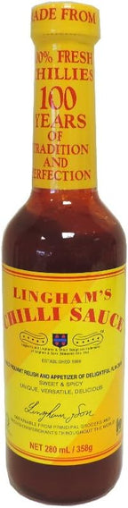 Linghams Chilli Sauce 280 ml (Pack of 8)