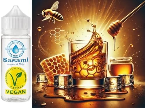Whiskey Bourbon Honey Flavor Concentrate - Vegan - Sasami - 10ml