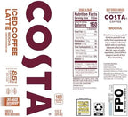 Costa Iced Coffee Latte Mocha 11oz, 12pk