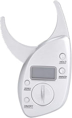Body Fat Caliper Handheld BMI Body Fat Measurement Device Body Measure Tape Arms Chest Thigh or Waist Measuring Tape Measures Body Fat for Men and Women 3V Battery (Not Included)