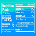 EXTRA Gum Peppermint Sugar Free Chewing Gum, Single Pack, 15 Stick