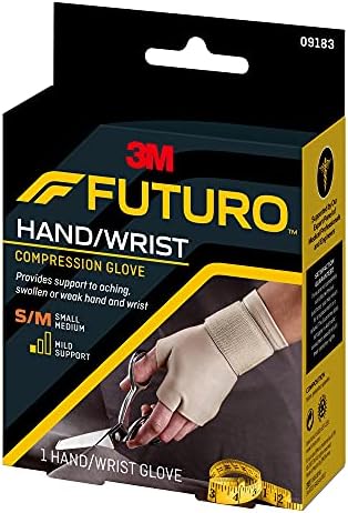 FUTURO Energizing Support Glove Hand Mild Support S-M 1 Each ( Pack of 5 )