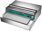 Heating Film Sealing Machine, Hand Food Wrap Film Dispenser Wrapper Wrapping Machine for Fruit Tray Food Packaging, 18 inch