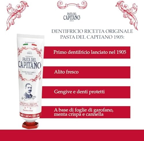 Pasta del Capitano 1905 Original Recipe (3.55 Fl Oz / 100g)