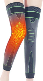Tourmaline Acupressure Selfheating Knee Sleeve, Mugwort Acupressure Shaping Knee Pads,Mugwort Acupressure Detoxing Shaping Knee Pads,Non-Slip with Bandage,Unisex (Green,40-90kg)