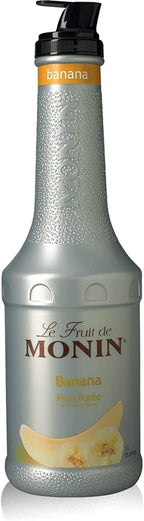 Monin Banana Puree Fruit Puree, 1 Liter (01-0407) Category: Drink Syrups