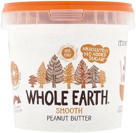 Whole Earth Peanut Butter Smooth 1kg