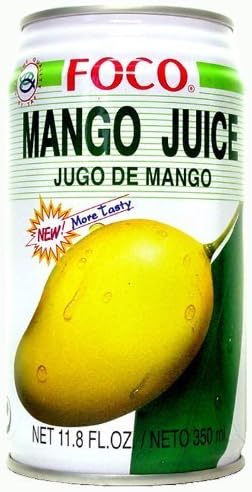 Foco Mango Juice 11.8 Oz (12 Pack)