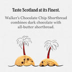 Walker's Shortbread Chocolate Chip Cookies, Pure Butter Shortbread Cookies, 1.4 Oz Snack Packs (Pack of 20)