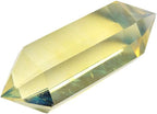 Wixine 1Pcs Natural Citrine Melting Stone Quartz Crystal Obelisk Point Wand Healing Reiki
