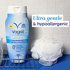 Vagisil Feminine Wash for Intimate Area Hygiene, pH Balanced and Gynecologist Tested, Unscented, 12 oz (Pack of 1)