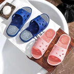 Plantar Fasciitis Acupressure Slippers Women Men Foot Acupoint Acupuncture Massage Slippers Non-Slip Shower Shoes Reflexology Sandals Arthritis Neuropathy Pain Relief(Gray,46/47 EU)